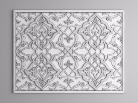 Classic Pattern 001 Model 3D