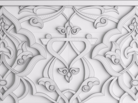 Classic Pattern 001 Model 3D