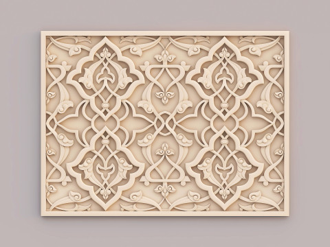 Classic Pattern 001 3D Model