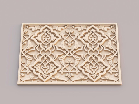 Classic Pattern 001 3D Model