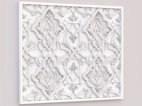 Classic Pattern 001 3D Model