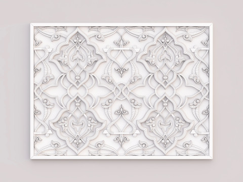 Classic Pattern 001 3D Model