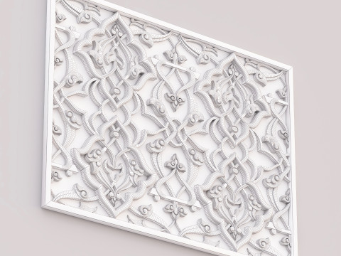 Classic Pattern 001 3D Model