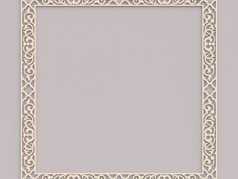 Classic Pattern 004 3D Model