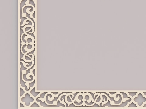 Classic Pattern 004 3D Model