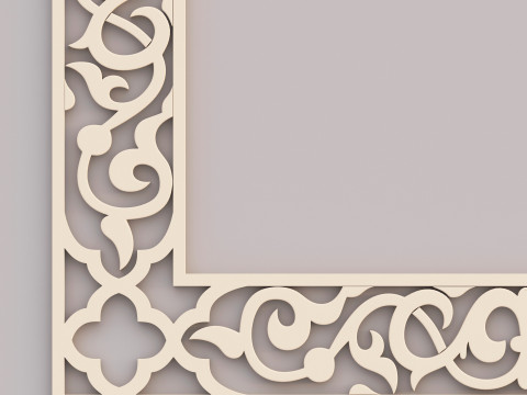 Classic Pattern 004 3D Model