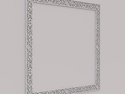Classic Pattern 004 3D Model