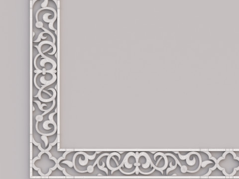 Classic Pattern 004 3D Model