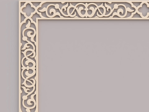 Classic Pattern 004 Modèle 3D