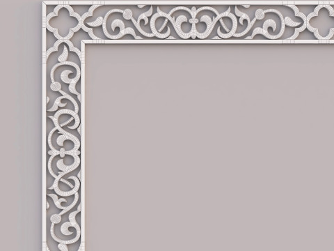 Classic Pattern 004 Modèle 3D