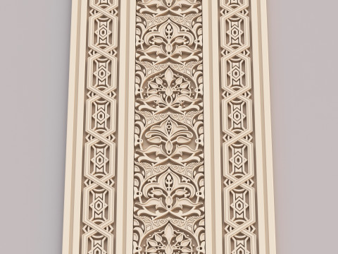Classic Pattern 007 3D मॉडल