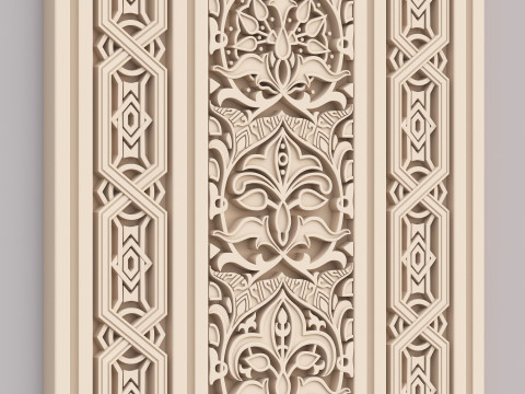Classic Pattern 007 3D मॉडल