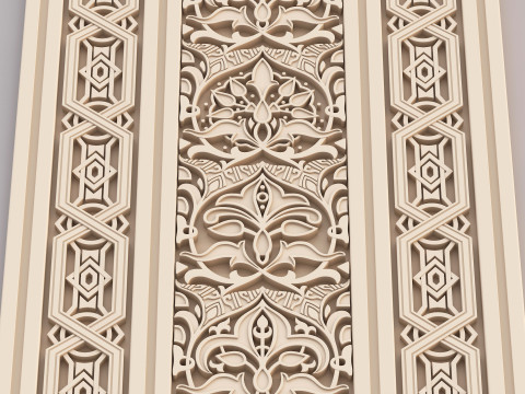 Classic Pattern 007 3D मॉडल