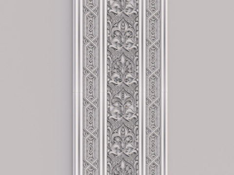 Classic Pattern 007 3D मॉडल