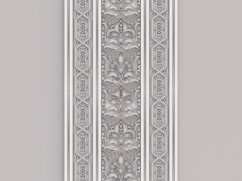 Classic Pattern 007 3D मॉडल