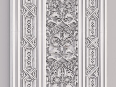 Classic Pattern 007 3D मॉडल