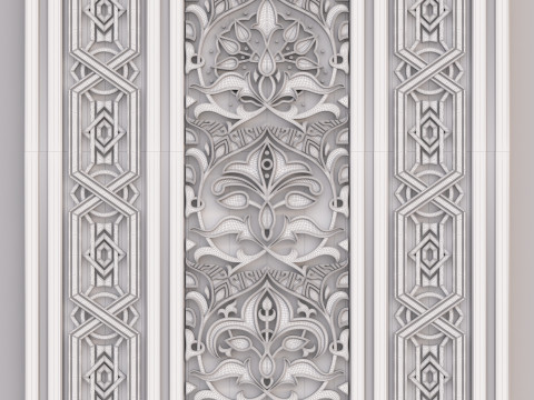 Classic Pattern 007 3D मॉडल