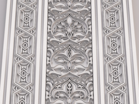 Classic Pattern 007 3D मॉडल