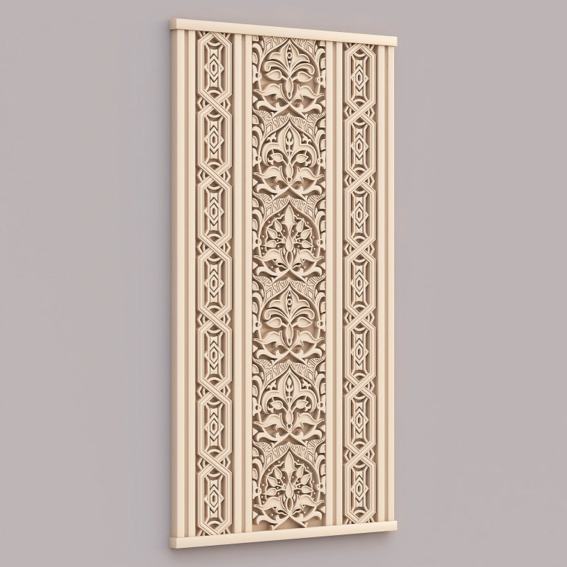 Classic Pattern 007 3D Модель .c4d .max .obj .3ds .fbx .stl .blend