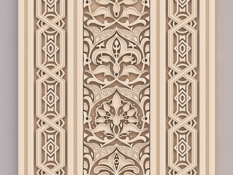 Classic Pattern 007 3D Модель