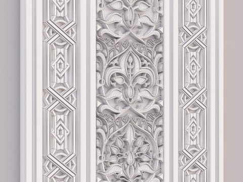 Classic Pattern 007 3D Модель