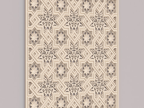 Classic Pattern 008 3D Model