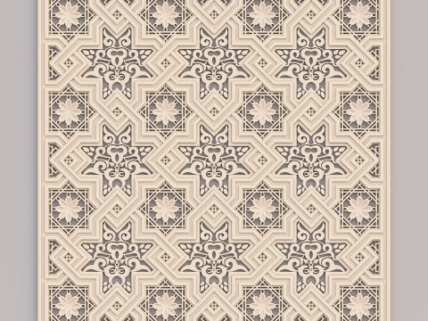 Classic Pattern 008 3D Model