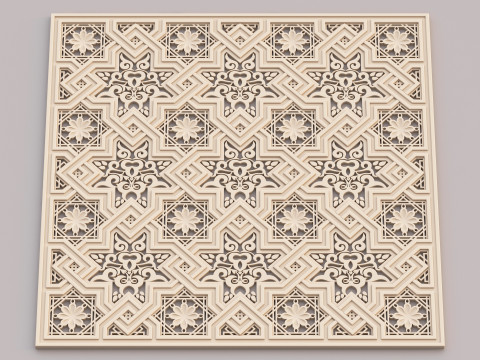 Classic Pattern 008 3D Model