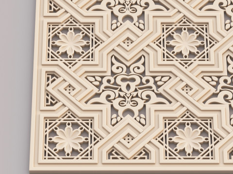 Classic Pattern 008 3D Model
