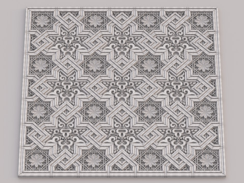 Classic Pattern 008 3D Model