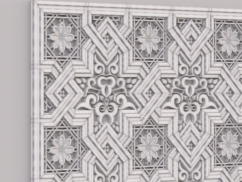 Classic Pattern 008 3D Model