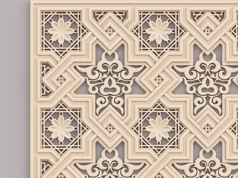 Classic Pattern 008 3D 模型