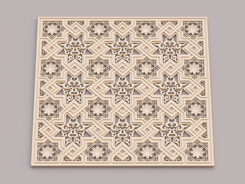Classic Pattern 008 3D 模型