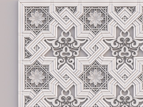 Classic Pattern 008 3D 模型