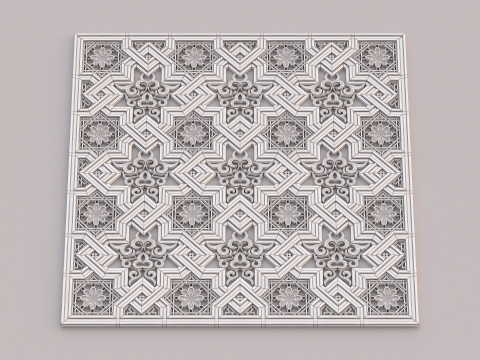 Classic Pattern 008 3D 模型