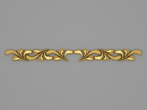 Classic Carved 011 3D Model