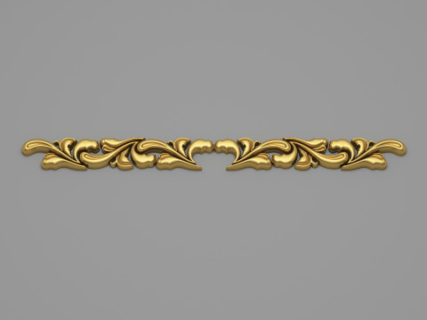 Classic Carved 011 3D Model
