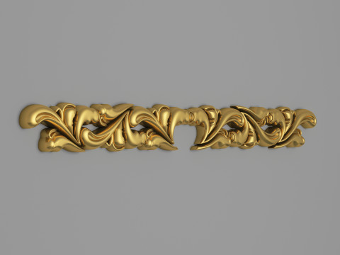 Classic Carved 011 3D Model