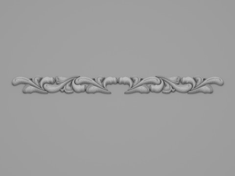 Classic Carved 011 3D Model