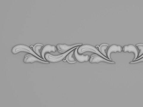 Classic Carved 011 3D Model