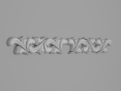 Classic Carved 011 3D Model