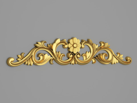 Classic Carved 012 3D Model