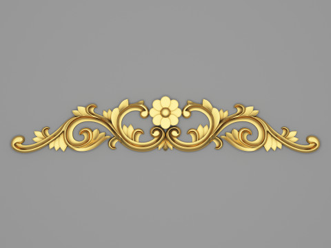 Classic Carved 012 3D Model