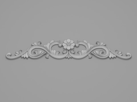 Classic Carved 012 3D Model