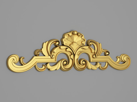 Classic Carved 013 3D 모델