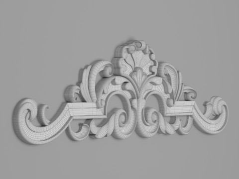 Classic Carved 013 3Dモデル