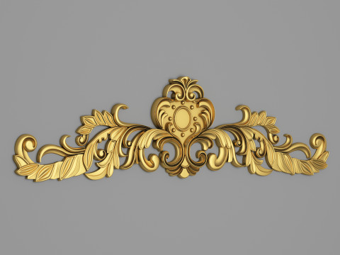 Classic Carved 014 3D Model
