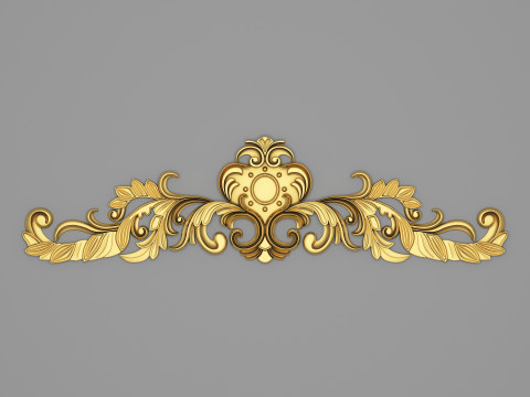 Classic Carved 014 Model 3D