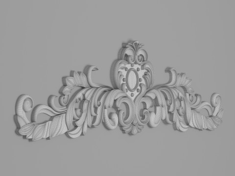 Classic Carved 014 Model 3D