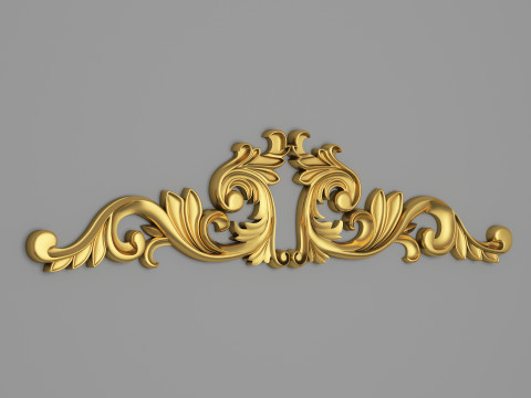 Classic Carved 015 3D Model